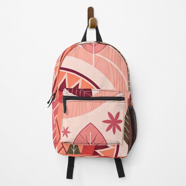 Item preview, Terracotta Boho Botanical Pattern - Folk Art Autumn Geometry designed and sold by LYAN-STORE.