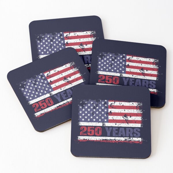 Item preview, 250 Years America Retro Flag 250th Anniversary Independence Celebration  designed and sold by Artycom.