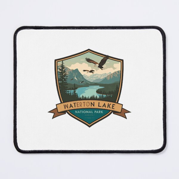 Item preview, Waterton Lake National Park Canada Travel Nature Adventure Explorer designed and sold by Simsimah26Parks.