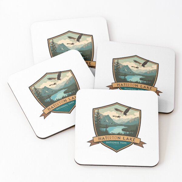 Item preview, Waterton Lake National Park Canada Travel Nature Adventure Explorer designed and sold by Simsimah26Parks.