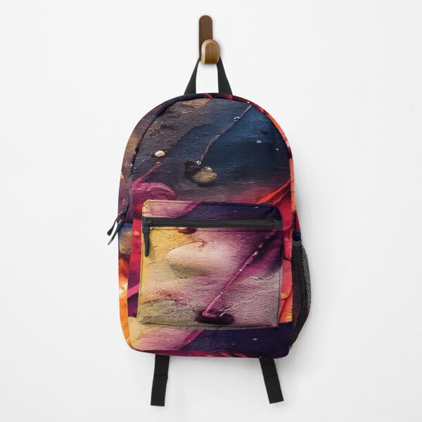 Item preview, Vibrant Abstract Watercolor Rainbow Texture designed and sold by L&L.
