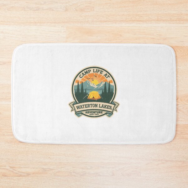 Item preview, Camp Life At Waterton Lakes Adventure National Park Camper Hiker designed and sold by Simsimah26Parks.