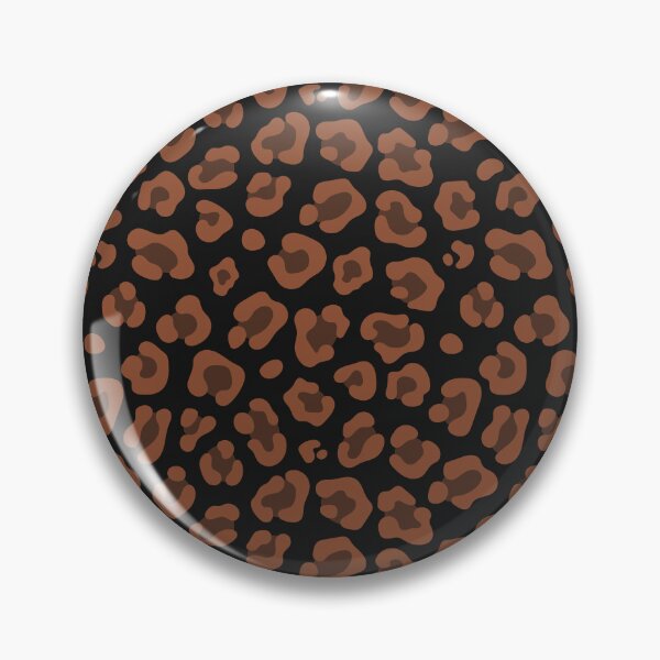 Item preview, Black And Copper Leopard Print designed and sold by pattern-archive.
