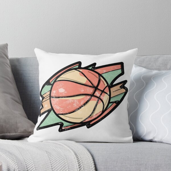 Item preview, Retro Grunge Pastel Basketball Aesthetic Illustration designed and sold by Nova Blend.