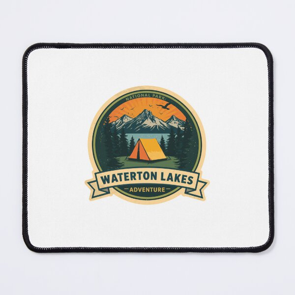 Item preview, National Park Waterton Lakes Adventure Camping Explorer designed and sold by Simsimah26Parks.