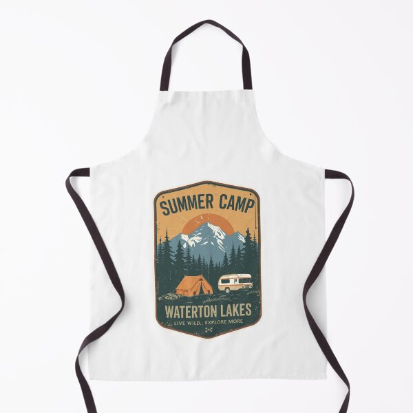 Item preview, Summer Camp Waterton Lakes Live Wild, Explore More Outdoor Adventure Camping designed and sold by Simsimah26Parks.