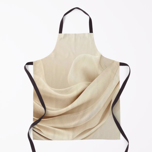 Item preview, Aesthetic Beige Silk Waves - Minimalist Soft Cream Fabric Texture designed and sold by LYAN-STORE.