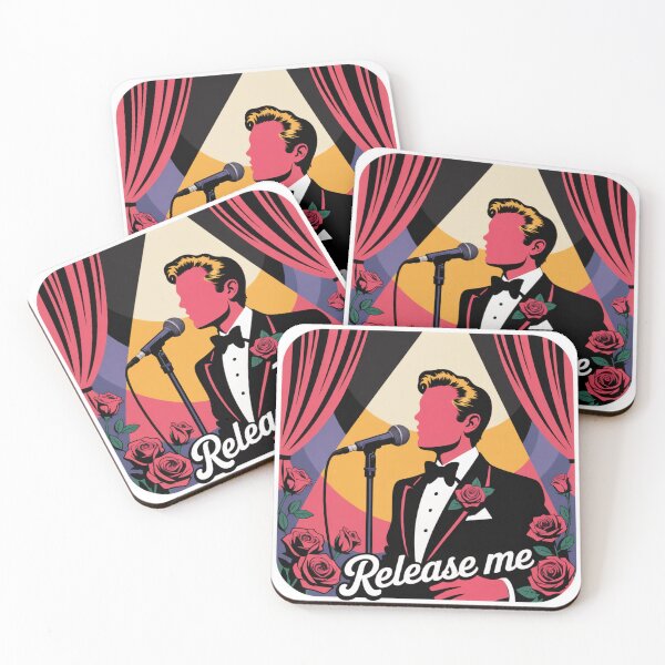 Item preview, Release Me Vintage Lounge Singer Poster Art designed and sold by LukaRealm.