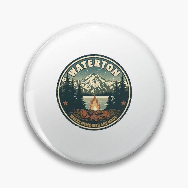 Item preview, Waterton Where Memories Are Made National Park Camping Hiker Traveler designed and sold by Simsimah26Parks.
