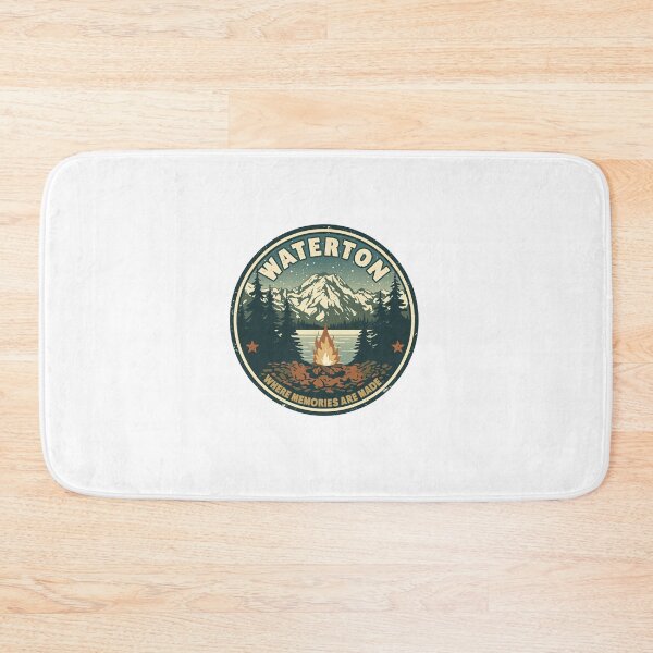Item preview, Waterton Where Memories Are Made National Park Camping Hiker Traveler designed and sold by Simsimah26Parks.