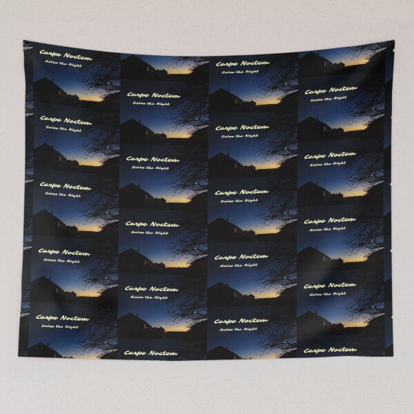 Item preview, Carpe Noctem - Seize The Night (YOLO) designed and sold by bravoalpha.