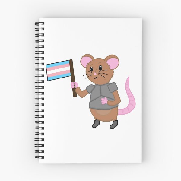Item preview, Sir Wombleton With Transgender Pride Flag designed and sold by ChloeCosDesigns.
