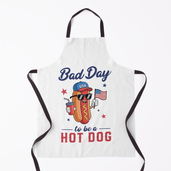 Item preview, Bad Day to be a Hot Dog Funny 4th of July USA designed and sold by Hedoraxe.