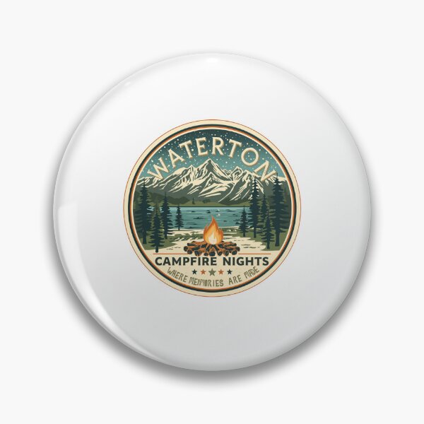 Item preview, Watertown Campfire Nights Where Memories Are Made Camping Outdoor Adventure Explorer Nature Lover designed and sold by Simsimah26Parks.