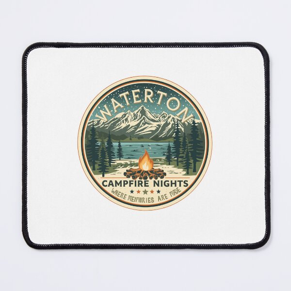 Item preview, Watertown Campfire Nights Where Memories Are Made Camping Outdoor Adventure Explorer Nature Lover designed and sold by Simsimah26Parks.