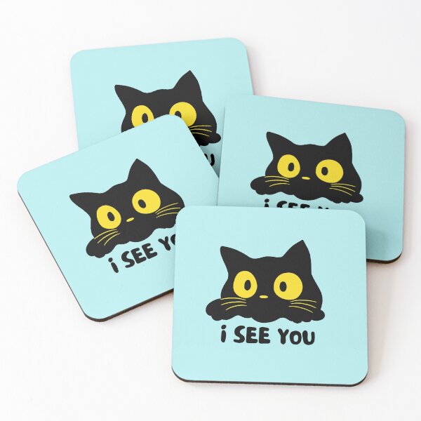 Item preview, I See You Black Cat designed and sold by AdicretorDesign.