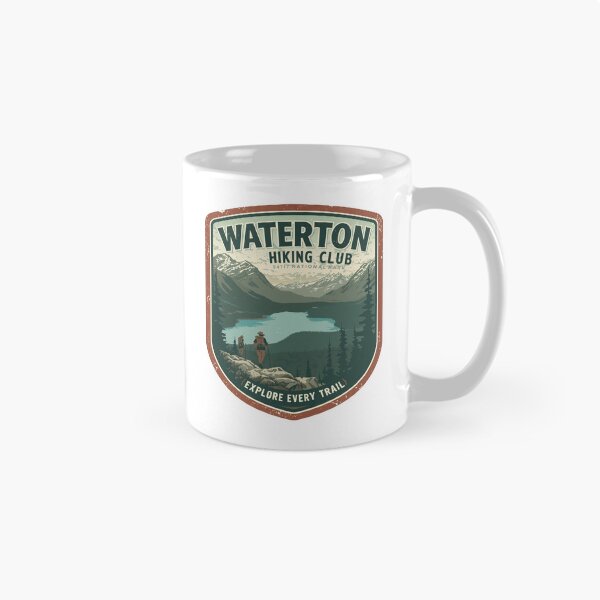 Item preview, Waterton Hiking Club Explore Every Trail National Park Outdoor Adventure designed and sold by Simsimah26Parks.