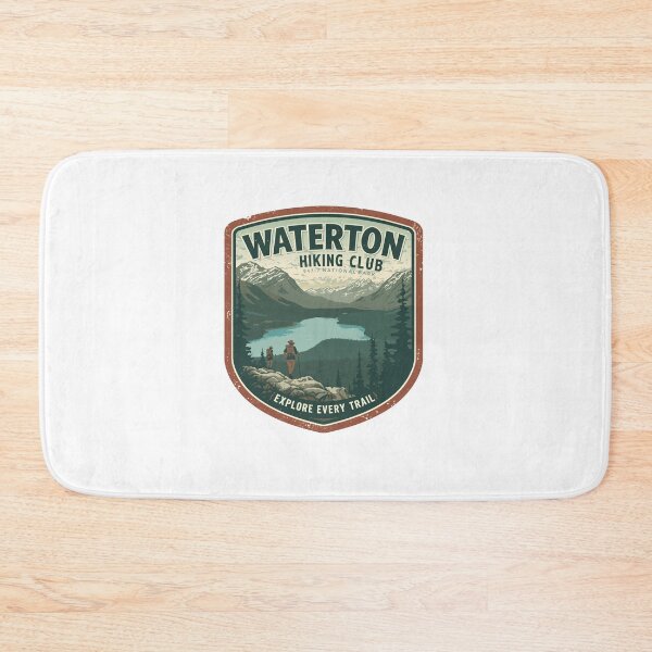 Item preview, Waterton Hiking Club Explore Every Trail National Park Outdoor Adventure designed and sold by Simsimah26Parks.