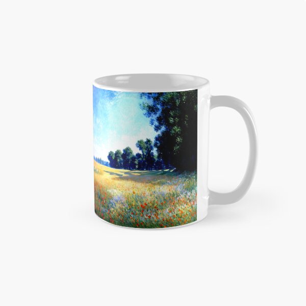 Item preview, Oat and Poppy Field at Giverny: Impression of Rural Bloom designed and sold by artdesignsnow.