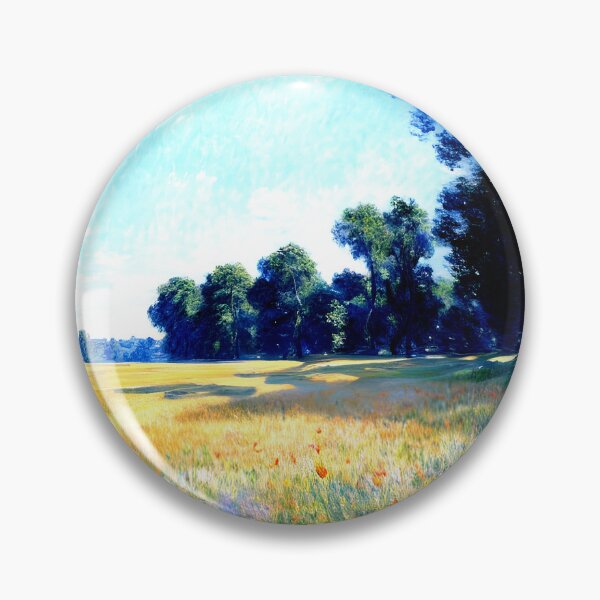 Item preview, Oat and Poppy Field at Giverny: Impression of Rural Bloom designed and sold by artdesignsnow.