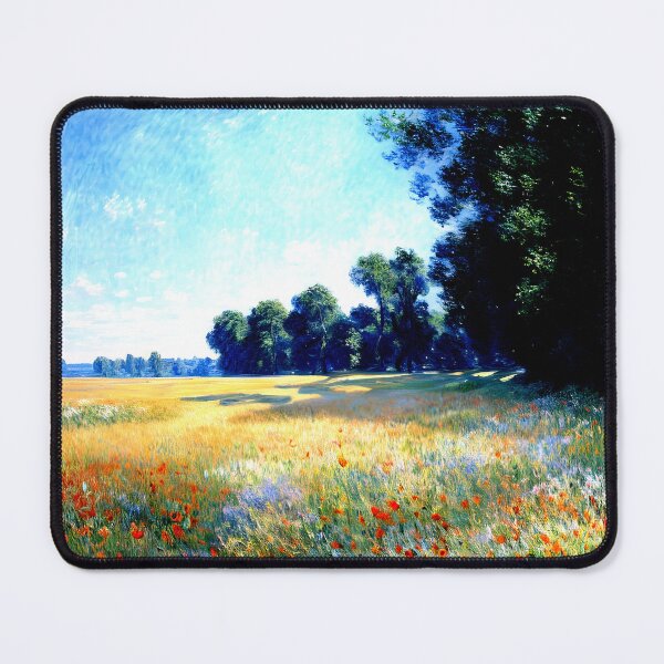 Item preview, Oat and Poppy Field at Giverny: Impression of Rural Bloom designed and sold by artdesignsnow.