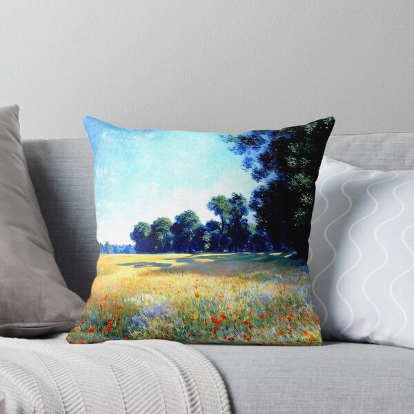 Item preview, Oat and Poppy Field at Giverny: Impression of Rural Bloom designed and sold by artdesignsnow.