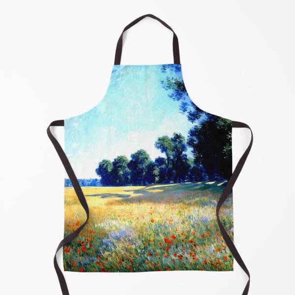 Item preview, Oat and Poppy Field at Giverny: Impression of Rural Bloom designed and sold by artdesignsnow.