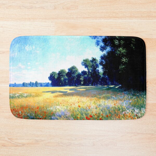 Item preview, Oat and Poppy Field at Giverny: Impression of Rural Bloom designed and sold by artdesignsnow.