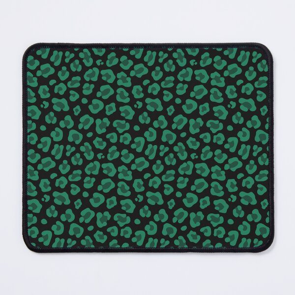 Item preview, Black And Green Leopard Print designed and sold by pattern-archive.