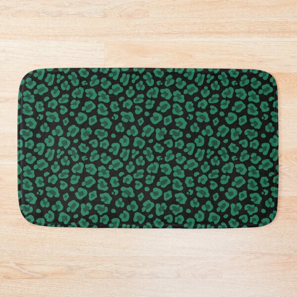 Item preview, Black And Green Leopard Print designed and sold by pattern-archive.