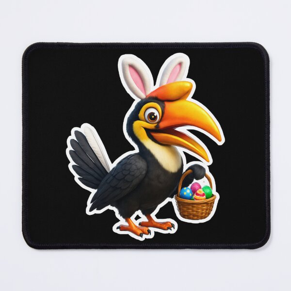 Item preview, Easter Rhinoceros Hornbill designed and sold by Sillytoe.