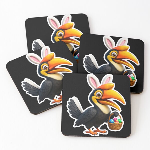 Item preview, Easter Rhinoceros Hornbill designed and sold by Sillytoe.