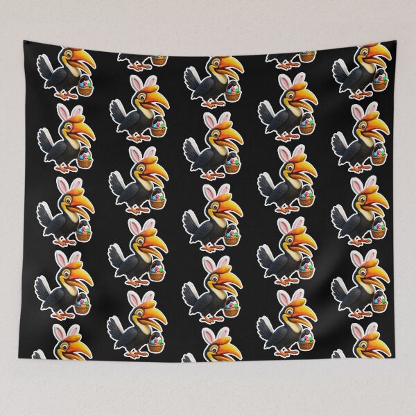 Item preview, Easter Rhinoceros Hornbill designed and sold by Sillytoe.