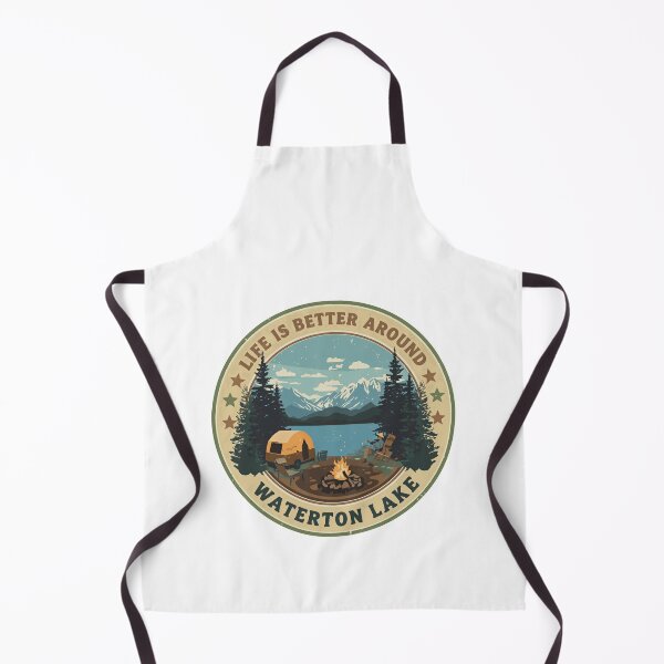 Item preview, Life Is Better Around Waterton Lake Camping Outdoors Adventure Lake Life designed and sold by Simsimah26Parks.