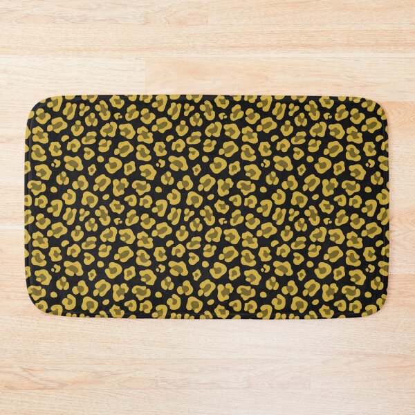 Item preview, Black And Gold Leopard Print designed and sold by pattern-archive.
