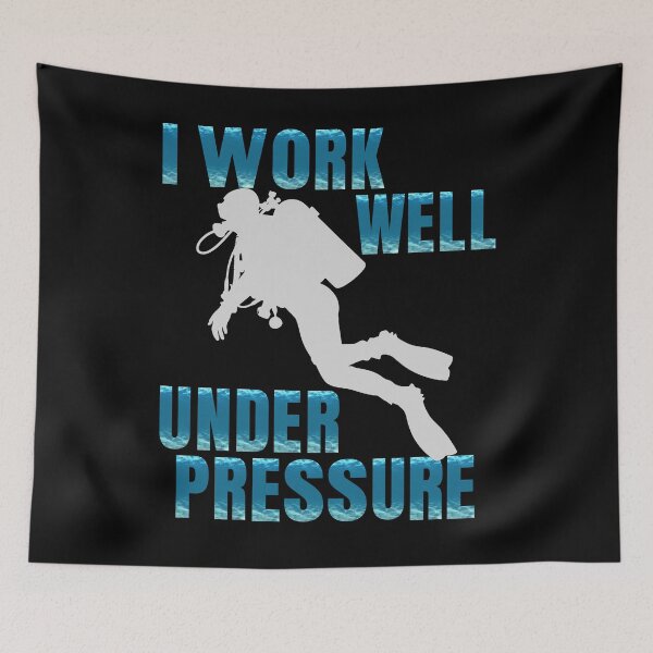 Item preview, I work well under pressure designed and sold by gomood.