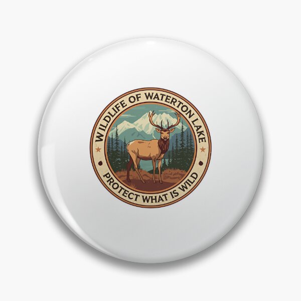 Item preview, Wildlife Of Waterton Lake Protect What Is Wild Nature Lover Park Visitor Conservation designed and sold by Simsimah26Parks.