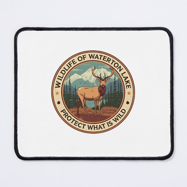 Item preview, Wildlife Of Waterton Lake Protect What Is Wild Nature Lover Park Visitor Conservation designed and sold by Simsimah26Parks.