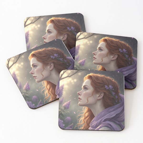 Item preview, Beautiful Woman with Flowers designed and sold by PAULINE.LUMINA.