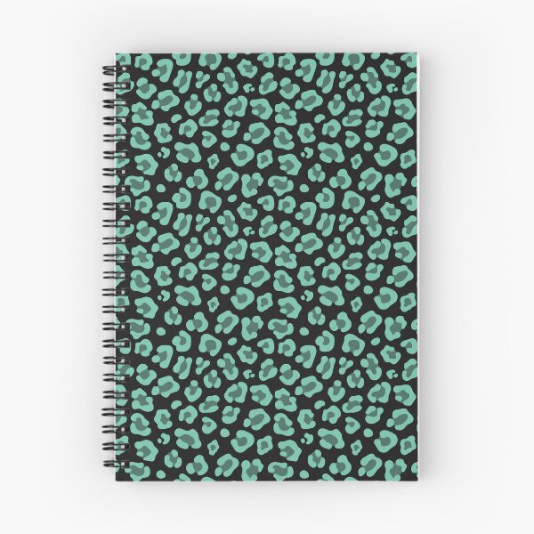 Item preview, Black And Pastel Green Leopard Print designed and sold by pattern-archive.