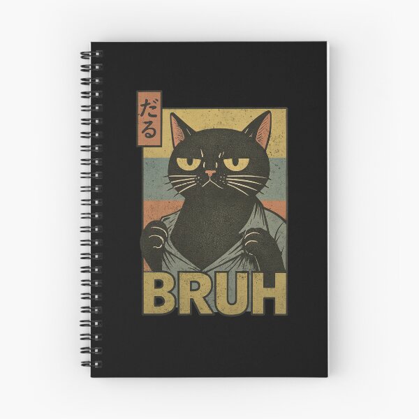 Item preview, Cat Bruh Humor Meme - Bruh Cat designed and sold by Hedoraxe.