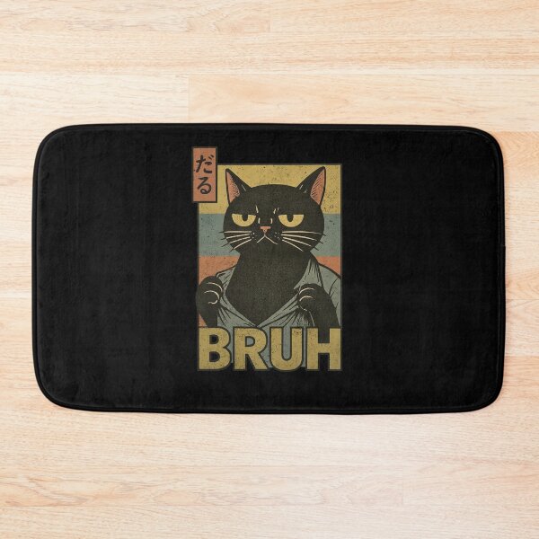 Item preview, Cat Bruh Humor Meme - Bruh Cat designed and sold by Hedoraxe.