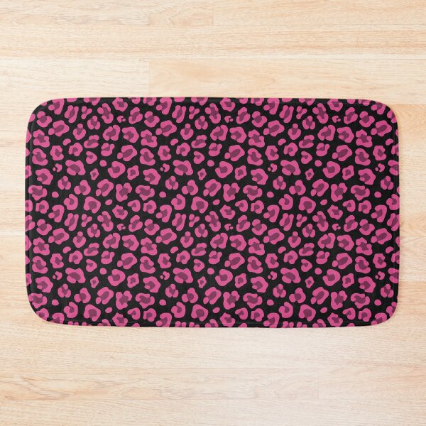 Item preview, Black And Hot Pink Leopard Print designed and sold by pattern-archive.