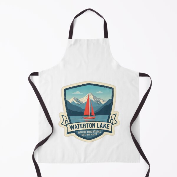 Item preview, Waterton Lake. Where Mountains Meet The Water National Park Travel Adventure designed and sold by Simsimah26Parks.