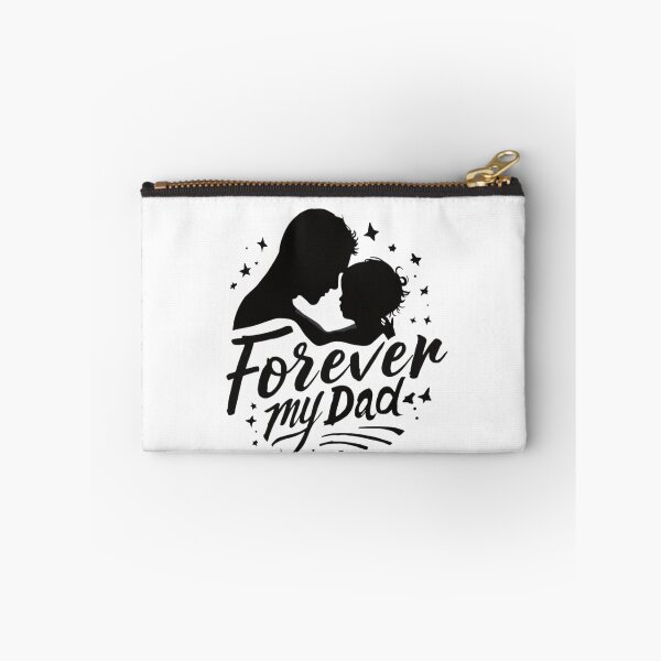 Item preview, Forever My Dad Memorial Father Tribute Silhouette Design designed and sold by Kavya Art.