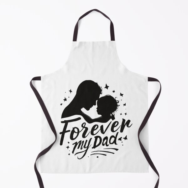 Item preview, Forever My Dad Memorial Father Tribute Silhouette Design designed and sold by Kavya Art.