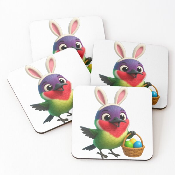 Item preview, Easter Ruby-Throated Hummingbird designed and sold by Sillytoe.