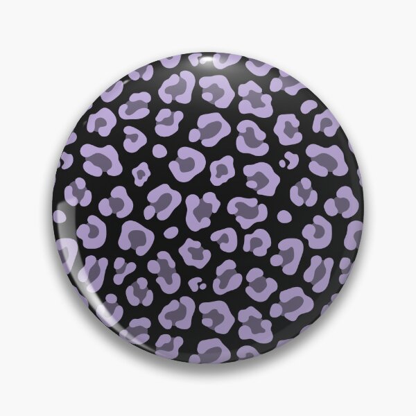 Item preview, Black And Lilac Leopard Print designed and sold by pattern-archive.