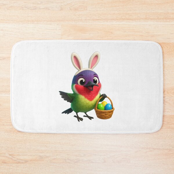 Item preview, Easter Ruby-Throated Hummingbird designed and sold by Sillytoe.