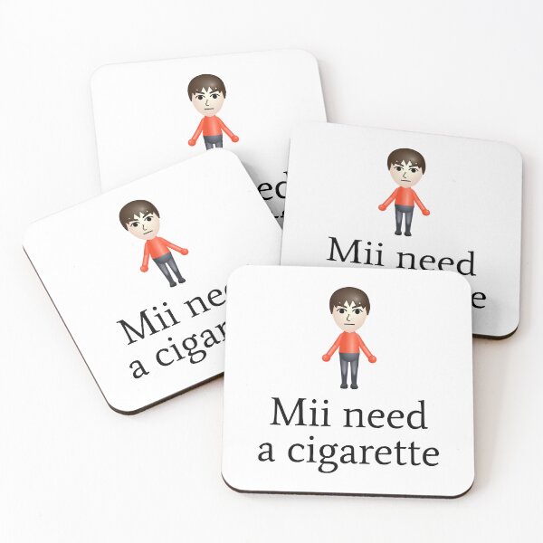 Item preview, Mii Need A Cigarette designed and sold by fusedtees.